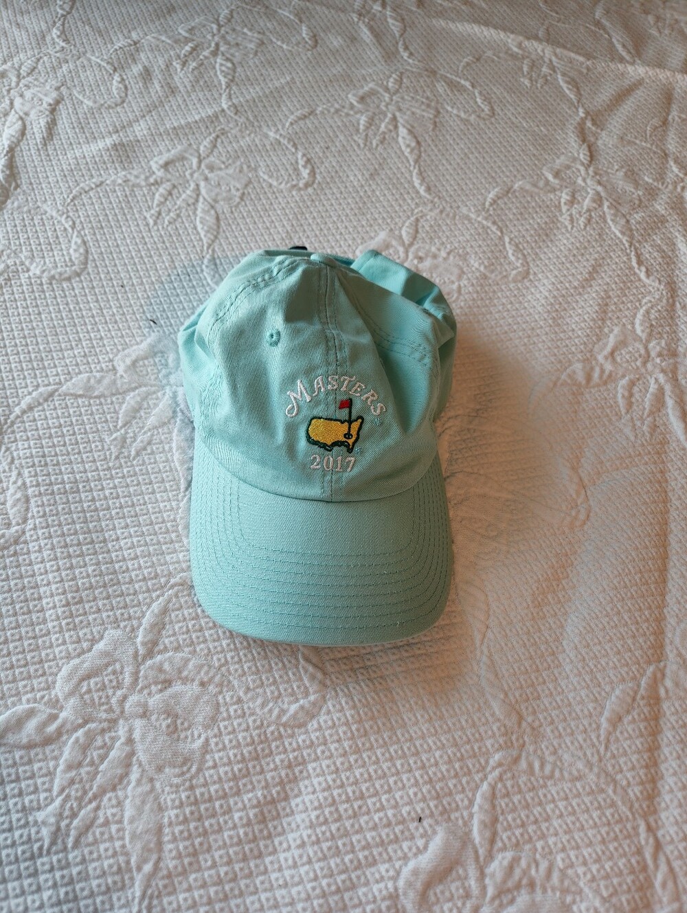 Masters 2017 Embroidered Golf Cap - Mint